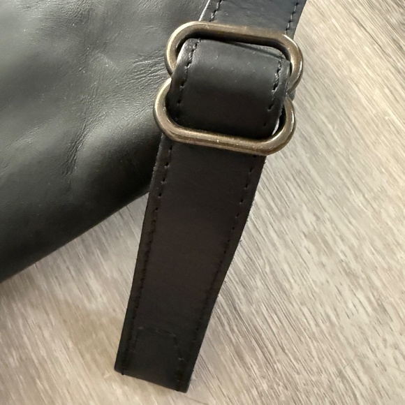 ABLE the LABEL Women’s Genuine Black Leather Backpack - Picture 4 of 10